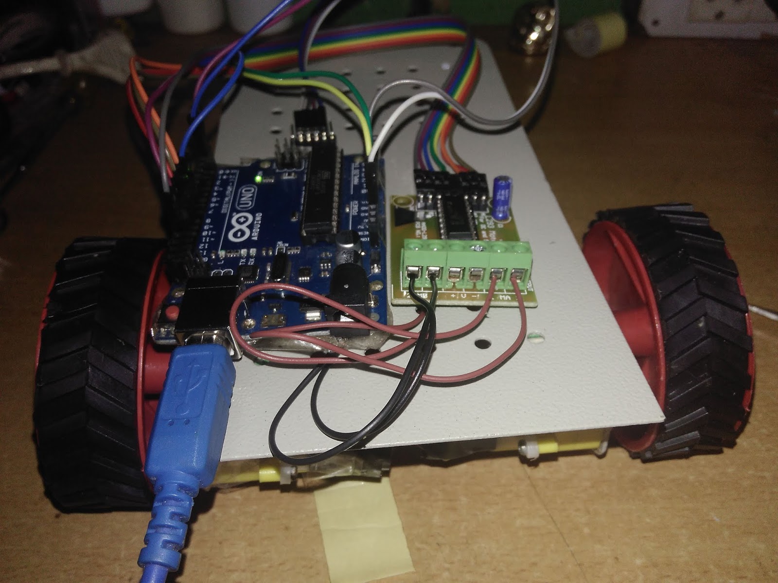 Bluetooth Control Mini Car using Bluetooth Module HC-05 and mobile app ...