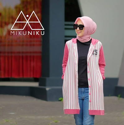 Baju Muslim Remaja Sasha Outer by Mikuniku