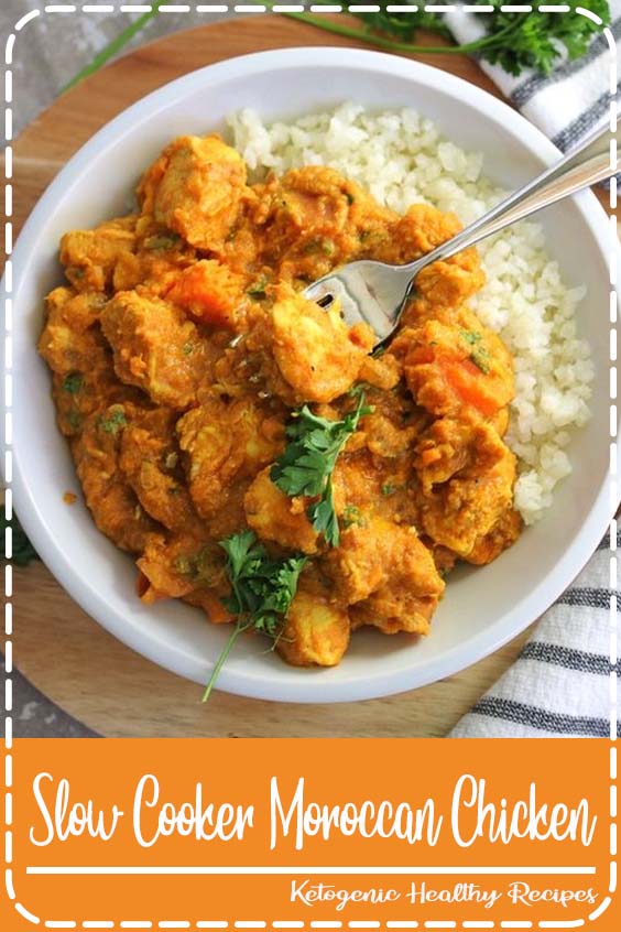 Slow Cooker Moroccan Chicken FANTASTIC FOOD RECIPES