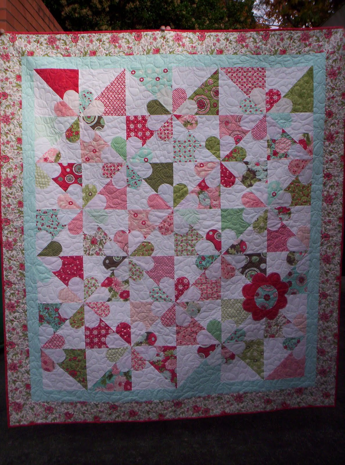 1000 Flowers for the Marmalade Quilt