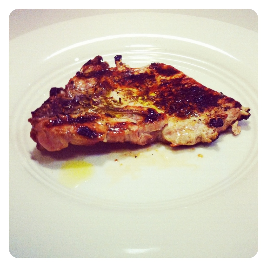 O'Spizio Braciola di maiale e cicoria