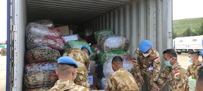 Tanzania Military Police Unit Periksa Perlengkapan Kontingen Garuda UNIFIL