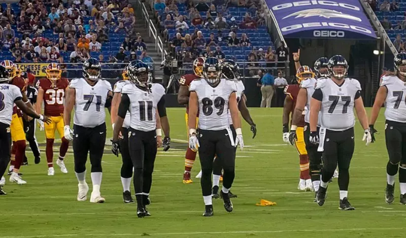 Baltimore Ravens after the game against redskins