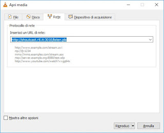 Radio su VLC Radio VLC