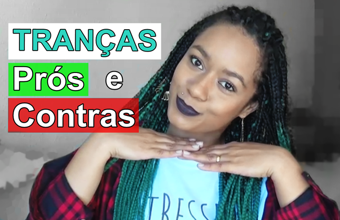 Vantagens e desvantagens de usar tranças box braids coloridas