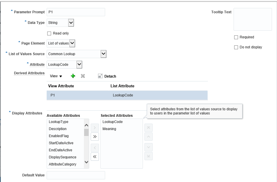 Oracle Application's Blog How to create list of value lov to ess job