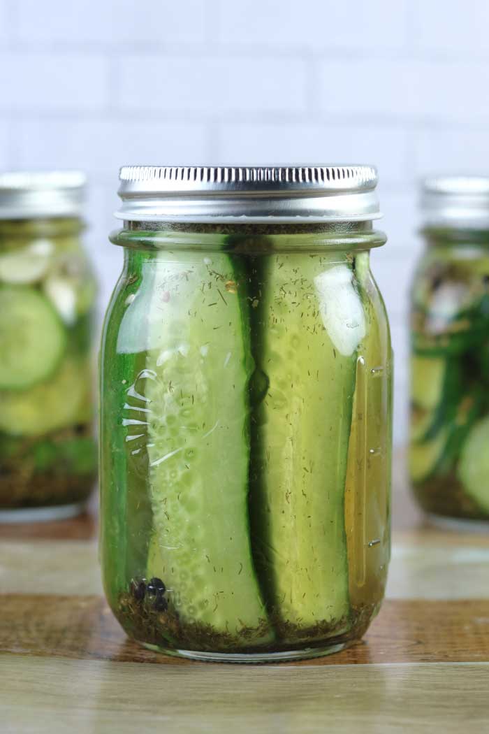 Easy Refrigerator Dill Pickles Small Batch Recipe Koti Beth