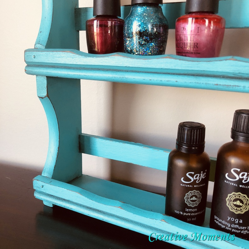 Azure Blue Spice Rack