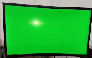 Computer Screen Turning Green Suddenly