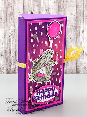 Treat Week Day 5 project features the Hey Birthday Chick Bundle.  Click here to learn more