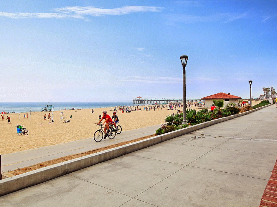 manhattan beach The Bike Path manhattan beach The Bike Path
