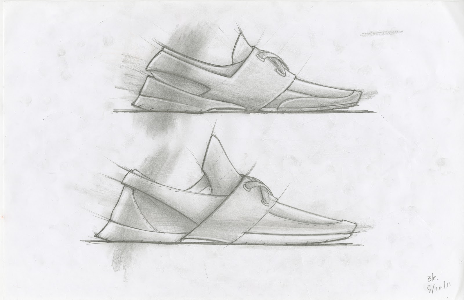 Pencil Sketches of Boats