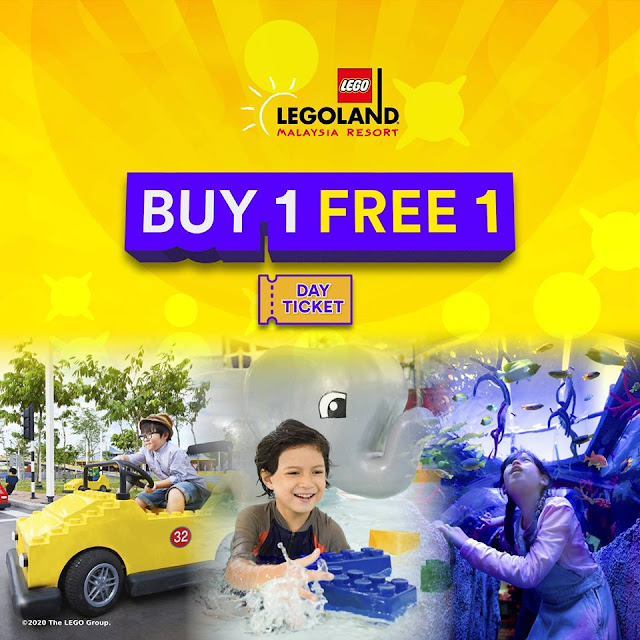Legoland Malaysia Beroperasi Semula Dengan Tawaran Tiket Beli 1 Percuma 1