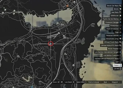 GTA 5, Human Locations, Griff