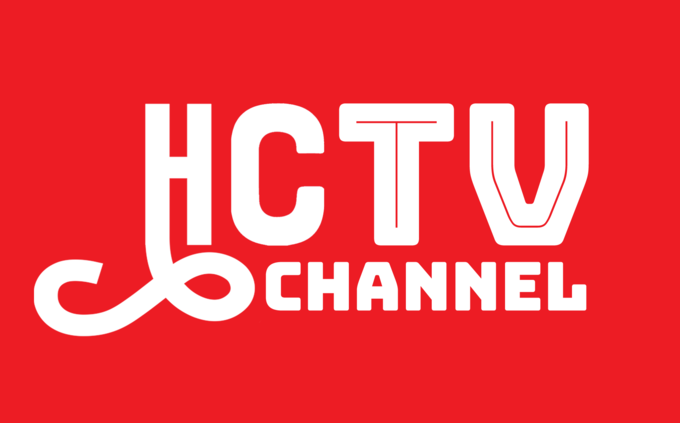 Red HCTV Channel Button With White Text To Watch 24/7 Movie Marathons