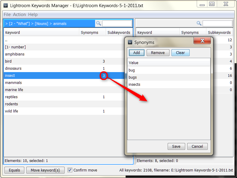 lightroom keyword manager lightroom keyword manager
