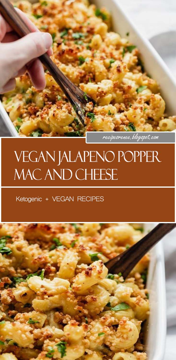 Vegan jalapeno popper mac and cheese Recipes Renee
