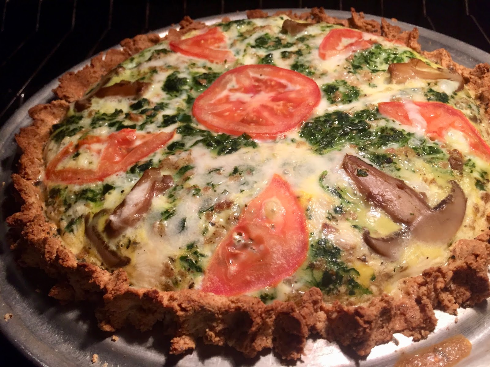 Trim Healthy Mama Spinach and Sausage Quiche Recipe & Review Lora