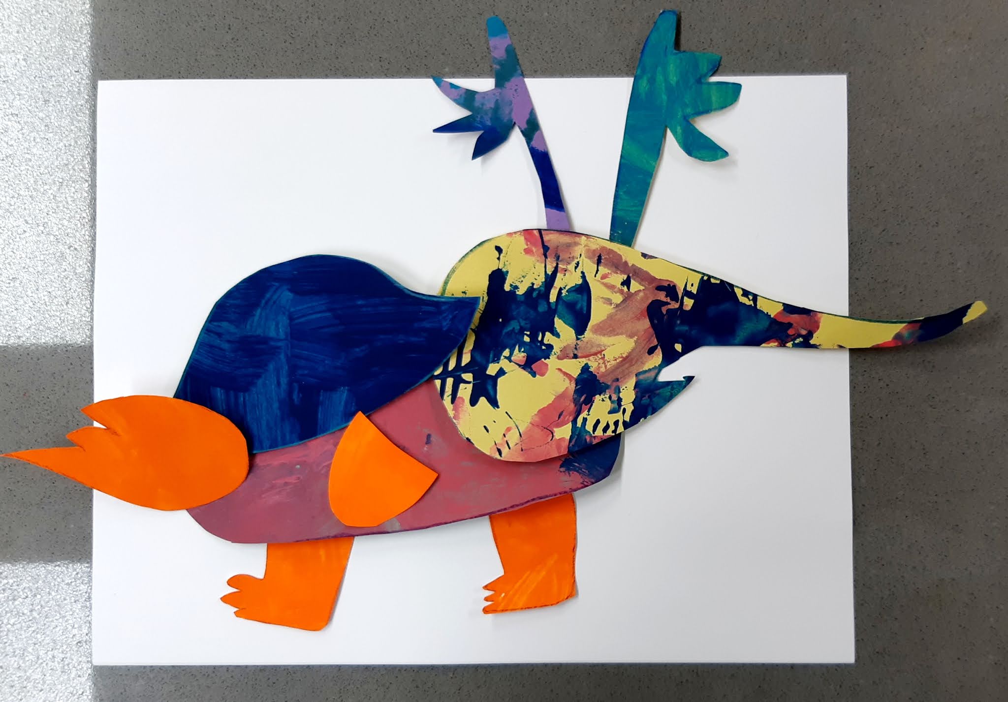 Aleshia Vaz/Early Childhood Learning The MixedUp Chameleon Inspired Art
