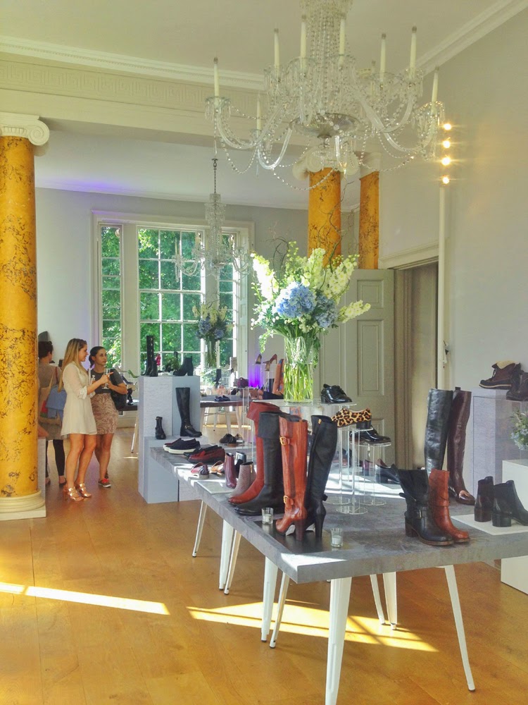 Dune Autumn Winter 2014 press day at 33 Fitzroy Square