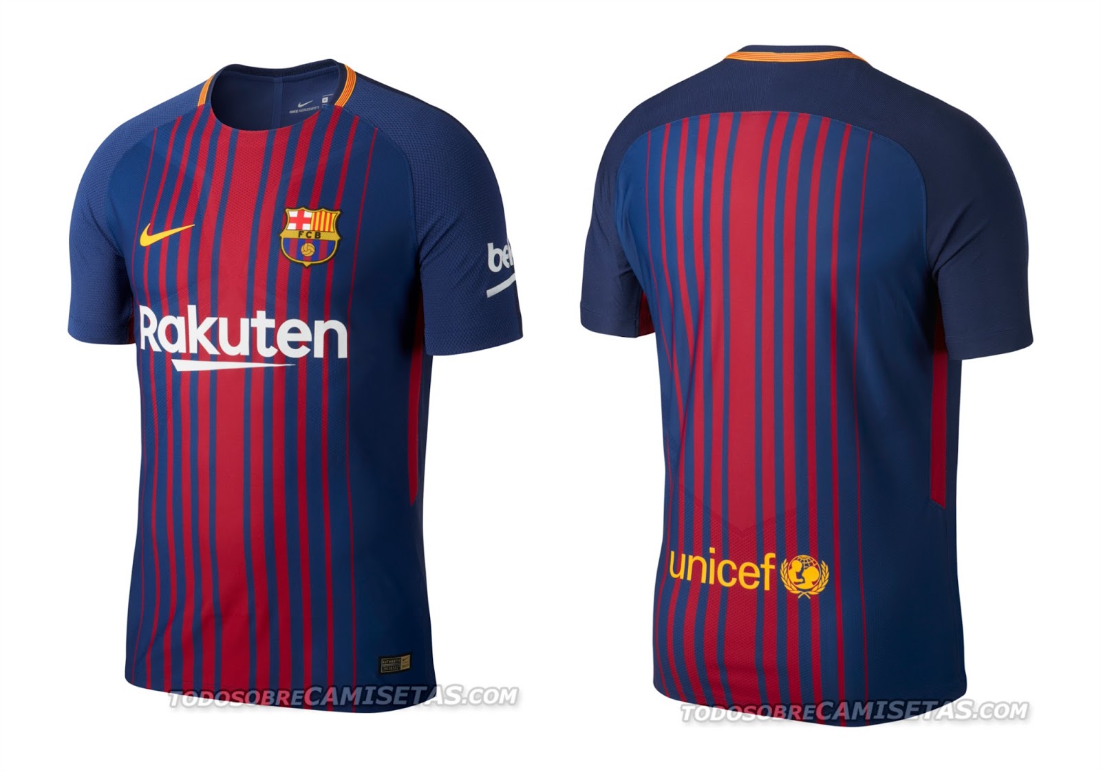 camiseta barcelona 2017