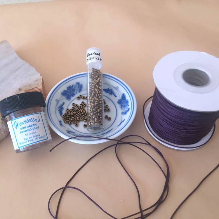 Lisa Yang Jewelry DIY Glue Needle for Easy Bead Stringing