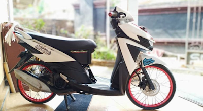 Modifikasi Velg Jari-jari Motor Mio Soul