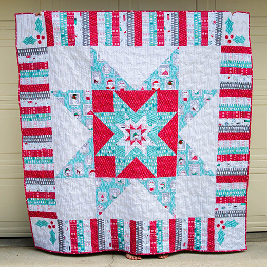 The Merry Stars Quilt Designed by Caroline of Sewcanshe