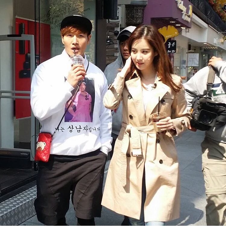 오늘자 김종국, 서현 | 인스티즈