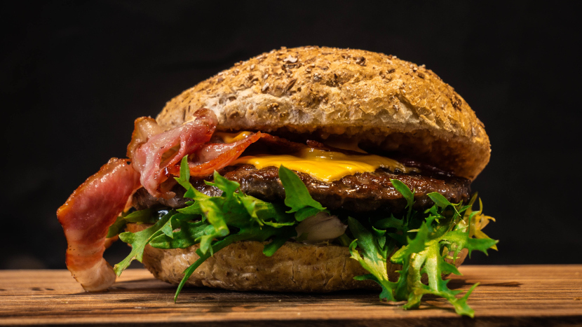 Hamburguesas caseras, hechas en casa