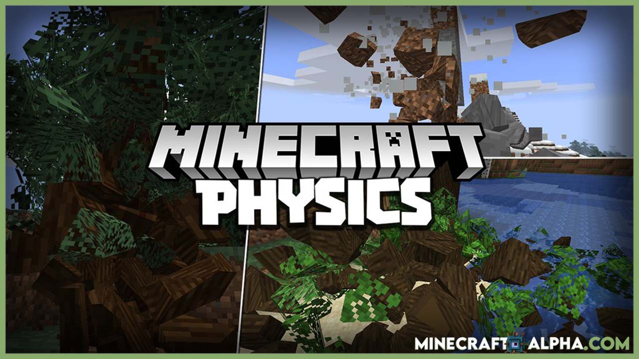 New Physics Mod For 1 16 5 Destructive Realism Minecraft Alpha