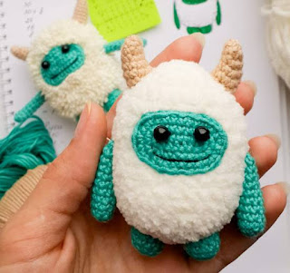 PATRON GRATIS EL YETI AMIGURUMI 44815