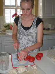 Lora in the kitchen