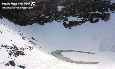 Mysterious lake skeletons in India, Asia, Amazing Lake