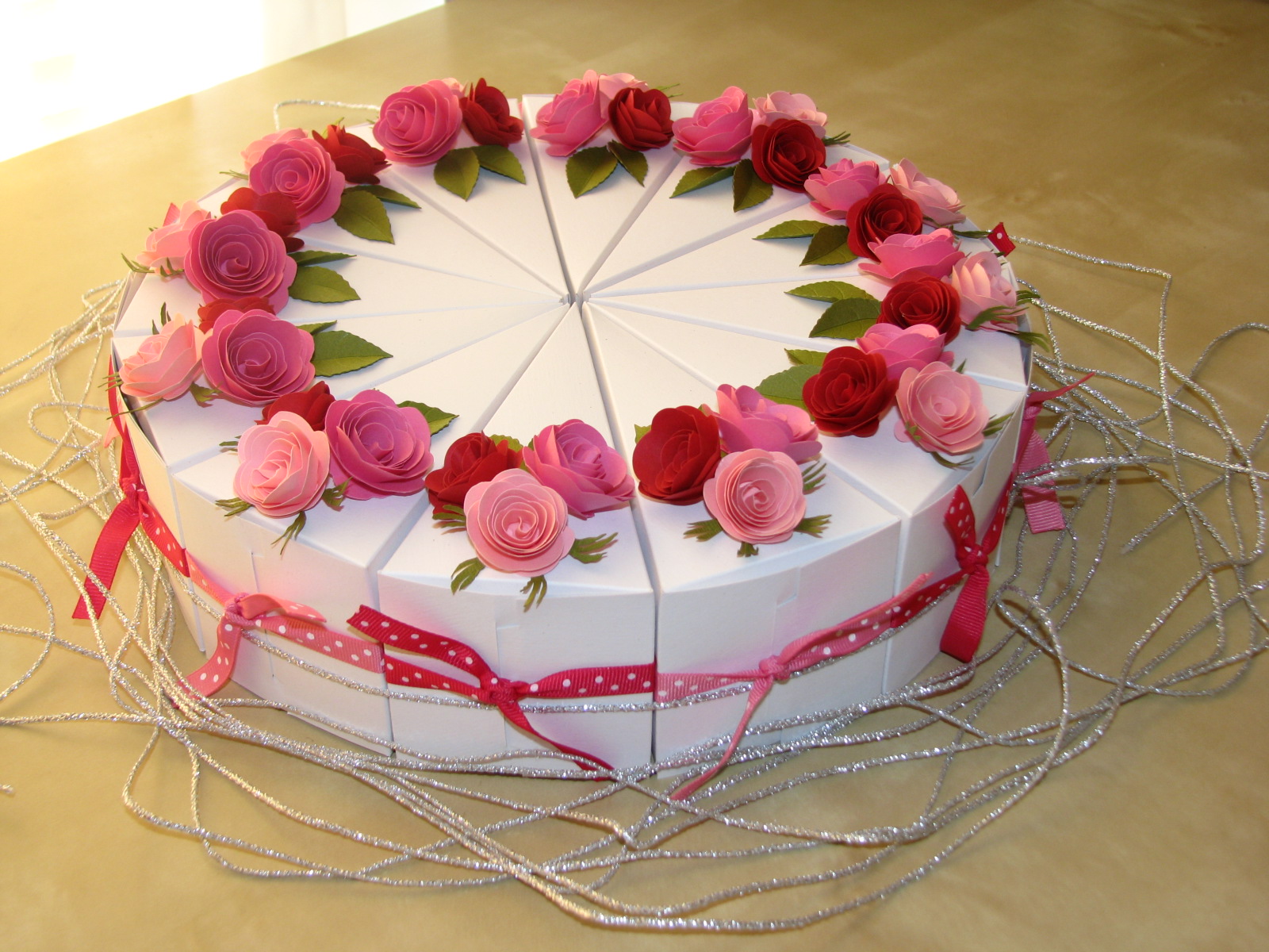 MY SUGAR BUSH... Handmade for you with LOVE new PAPER CAKE... тортик