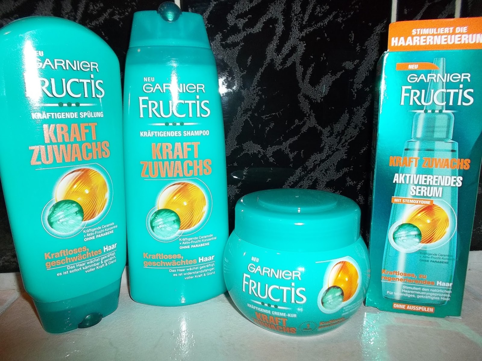 Absolut ehrlich!***** Garnier Fructis Kraft Zuwachs Serie