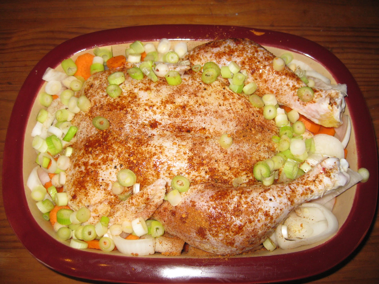 Elizabeth's Treasure Chest Microwave Roast Chicken and Vegetables