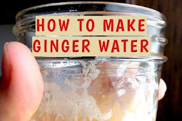 GINGER WATER: THE HEALTHIEST DRINK TO BURN ALL THE FAT FROM THE WAIST, BACK AND THIGHS