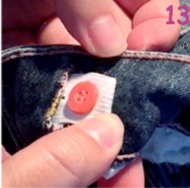 apertar cintura de calça jeans