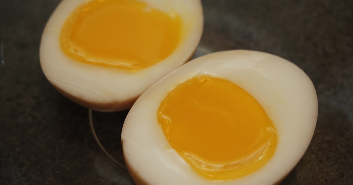 Japanese Marinated Soft Boiled Eggs The Kitchen Nerd