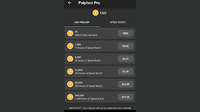 Speed boost your PSiphon internet connection with Psicash