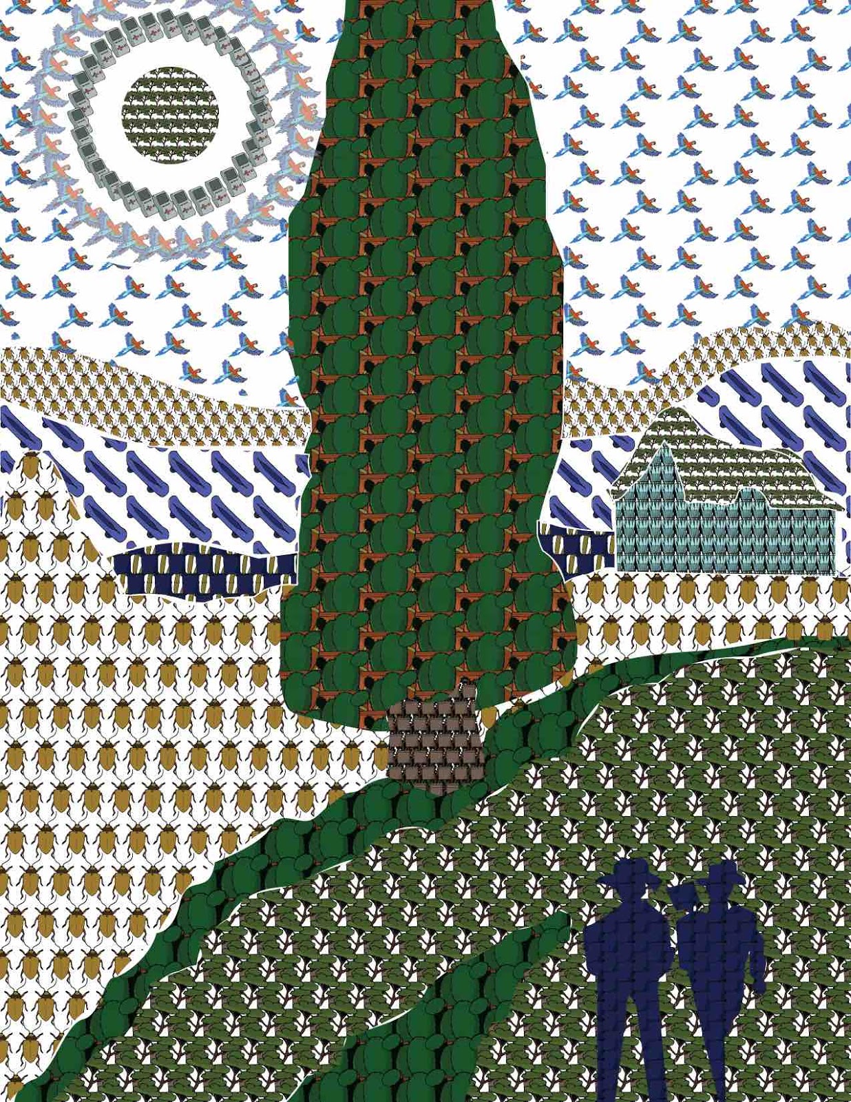 ARTDM117: Visual Texture landscape