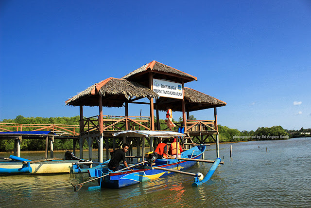 Dermaga Jembatan Cinta Mangrove Batu Karas. Dermaga Jembatan Cinta Mangrove Batu Karas.