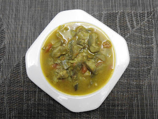 SOPA DE ALCACHOFAS