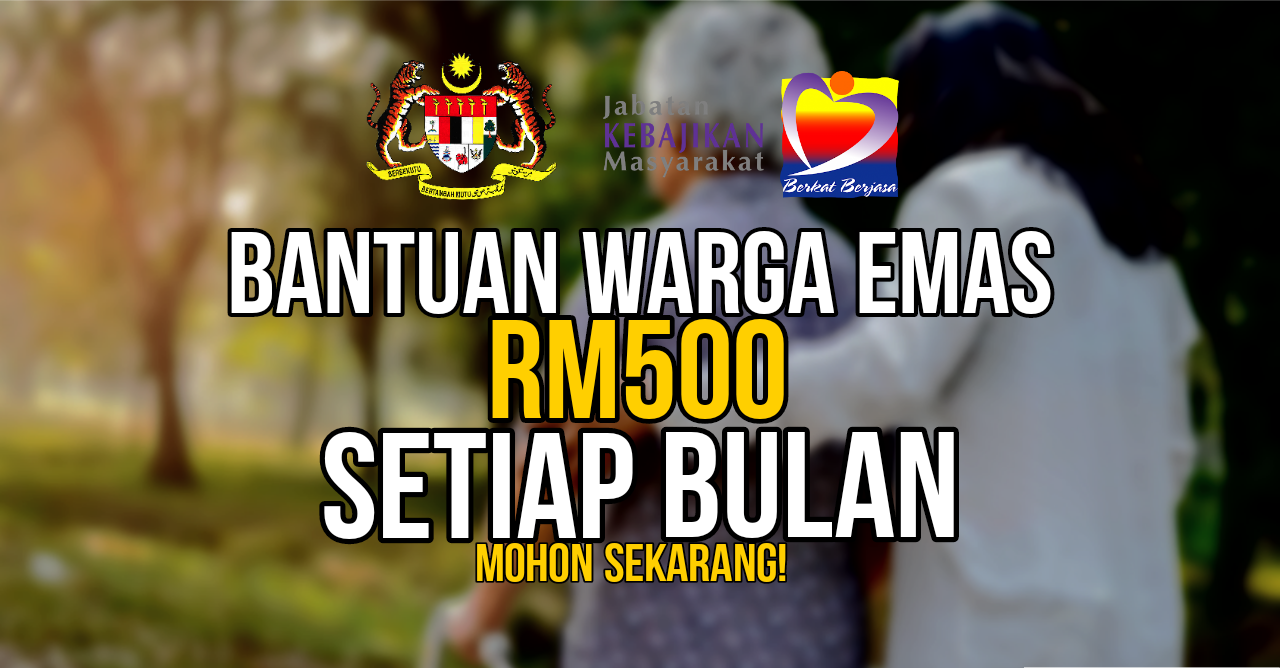 Daftar bantuan warga emas online