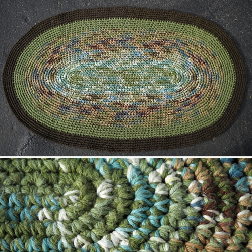 Beautiful Skills Crochet Knitting Quilting Millennium Loop Rug
