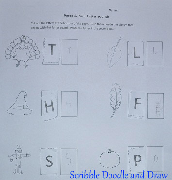 Thanksgiving literacy and math activities for young learners
