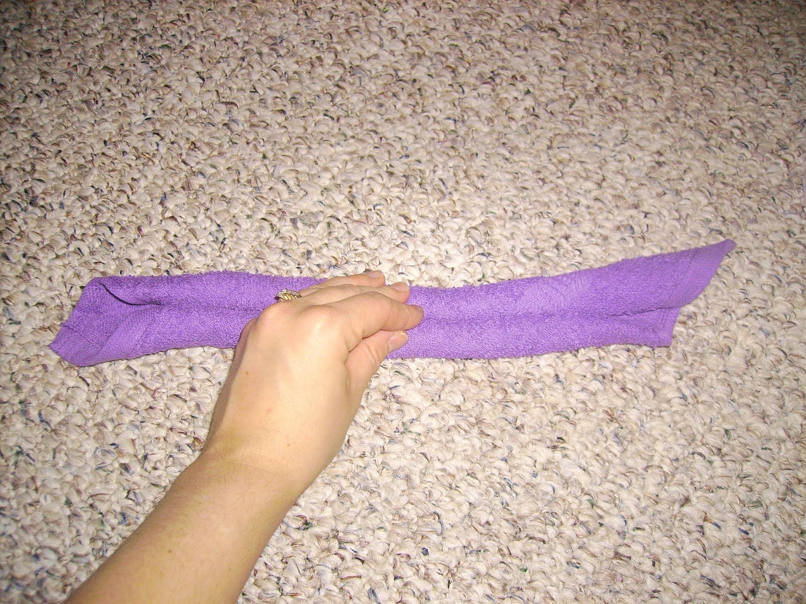 A love to create: Wash rag bunnies