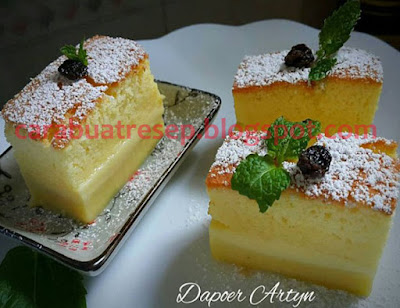  Resep Magic Custard Cake Sederhana Spesial Asli Enak CARA MEMBUAT MAGIC CUSTARD CAKE 