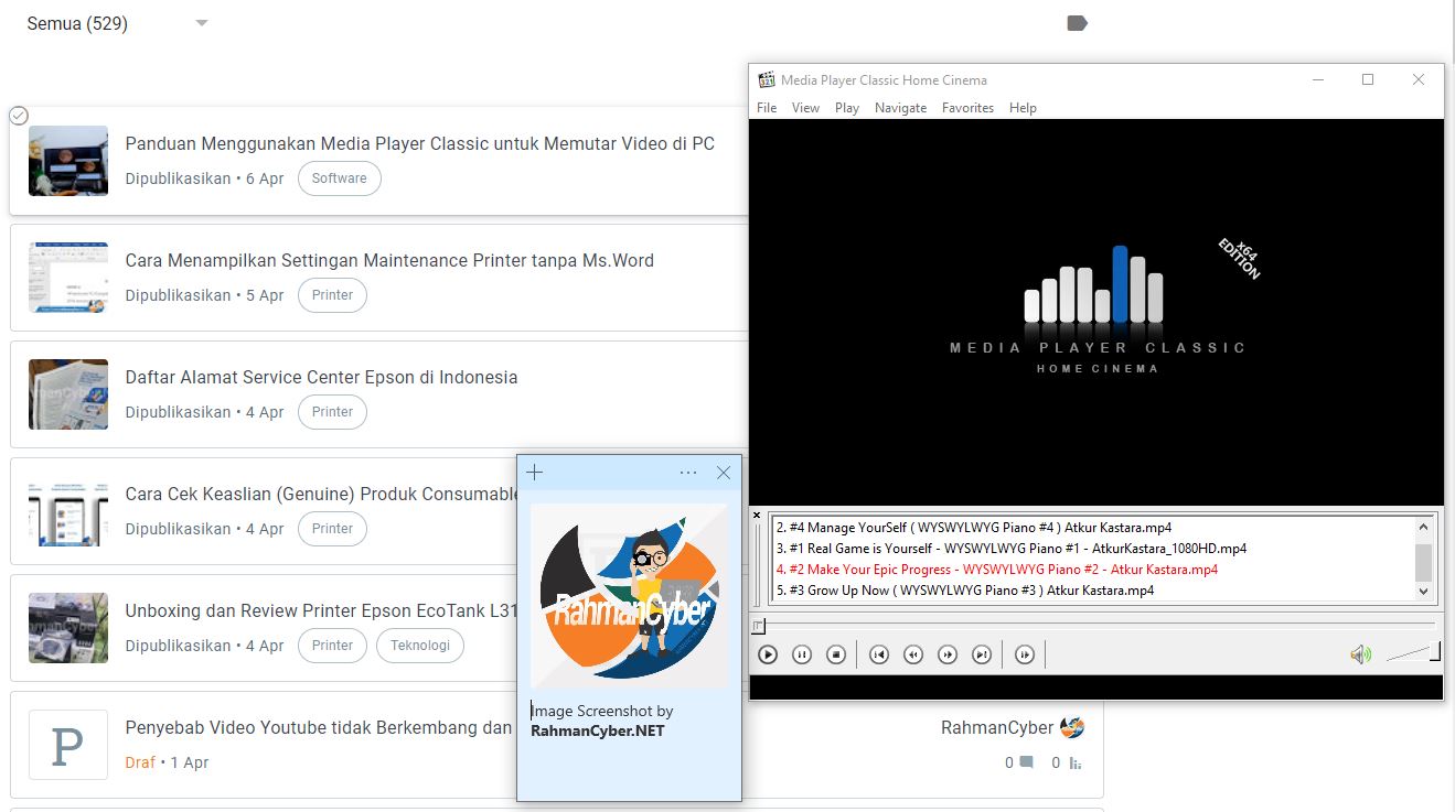 Panduan Menggunakan Media Player Classic untuk Memutar Video di PC